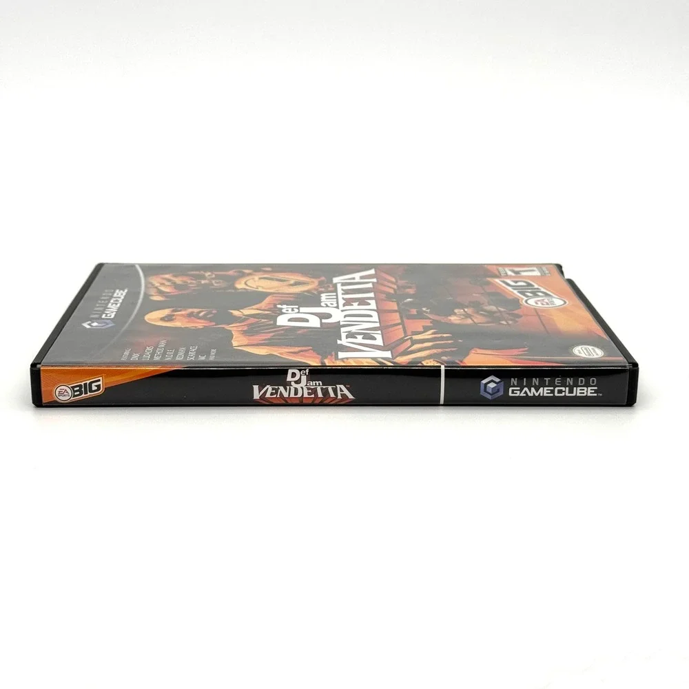 Def Jam Vendetta Nintendo GameCube Black Label Complete CIB Game